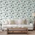 Produktbild 3 för DUTCH WALLCOVERINGS Tapet Flower ljusblå