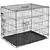 Produktbild 2 för @Pet Transportbur metall 92,5x57,5x64 cm svart 15003