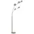 Produktbild 4 för Golvlampa 200 cm 5 x E14 silver 