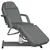 Produktbild för Behandlingsstol grå 180x62x(87-112) cm