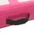 Produktbild 5 för Uppblåsbar gymnastikmatta med pump 800x100x20 cm PVC rosa