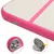 Produktbild 6 för Uppblåsbar gymnastikmatta med pump 800x100x20 cm PVC rosa