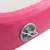 Produktbild 7 för Uppblåsbar gymnastikmatta med pump 800x100x20 cm PVC rosa