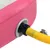 Produktbild 8 för Uppblåsbar gymnastikmatta med pump 800x100x20 cm PVC rosa