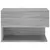 Produktbild 5 för Väggmonterat sängbord grå sonoma