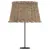 Produktbild 4 för Lampskärm brun Ø45x28 cm korgmaterial