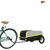 Produktbild 3 för Cykelvagn svart och gul 30 kg järn