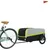 Produktbild 3 för Cykelvagn svart och grön 45 kg järn