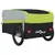 Produktbild 8 för Cykelvagn svart och grön 45 kg järn