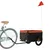 Produktbild 3 för Cykelvagn svart och orange 30 kg järn
