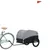 Produktbild 3 för Cykelvagn svart och grå 45 kg järn