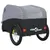 Produktbild 8 för Cykelvagn svart och grå 45 kg järn