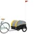 Produktbild 3 för Cykelvagn svart och gul 45 kg järn