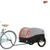 Produktbild 3 för Cykelvagn svart och orange 45 kg järn