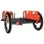 Produktbild 7 för Cykelvagn transport orange oxfordtyg och järn