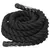 Produktbild 3 för Battle rope svart 6 m 4,5 kg polyester