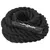 Produktbild 4 för Battle rope svart 6 m 4,5 kg polyester