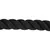 Produktbild 8 för Battle rope svart 6 m 4,5 kg polyester