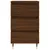 Produktbild 5 för Sängbord brun ek 40x35x69 cm konstruerat trä