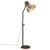 Produktbild för Golvlampa 25 W vintage silver 30x30x100-150 cm E27