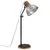 Produktbild 6 för Golvlampa 25 W vintage silver 30x30x100-150 cm E27