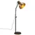 Produktbild för Golvlampa 25 W antik mässing 30x30x100-150 cm E27