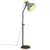 Produktbild för Golvlampa 25 W nött blå 30x30x100-150 cm E27