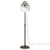 Produktbild 3 för Golvlampa 25 W nött blå 30x30x100-150 cm E27