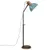 Produktbild 4 för Golvlampa 25 W nött blå 30x30x100-150 cm E27