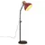 Produktbild för Golvlampa 25 W nött röd 30x30x100-150 cm E27