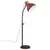 Produktbild 2 för Golvlampa 25 W nött röd 30x30x100-150 cm E27