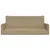 Produktbild 4 för Gungbänk beige 119x56x48 cm konstrotting