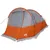 Produktbild 5 för Campingtält tunnel 4 personer grå och orange vattentätt
