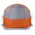 Produktbild 7 för Campingtält tunnel 4 personer grå och orange vattentätt