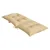 Produktbild 6 för Stolsdynor högt ryggstöd 6 st melerad beige 120x50x7 cm tyg